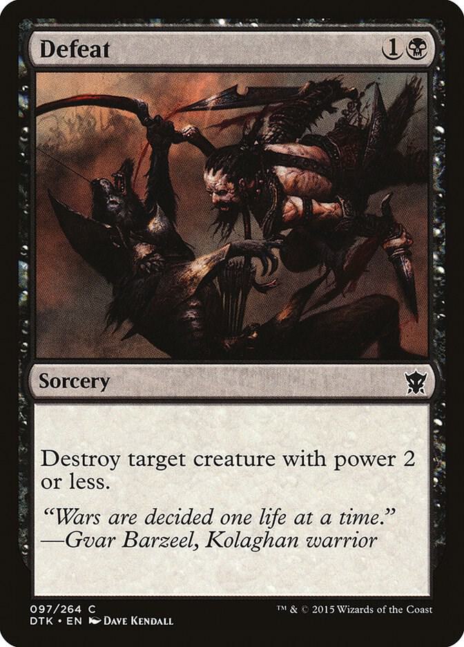 Defeat [Dragons of Tarkir] 97