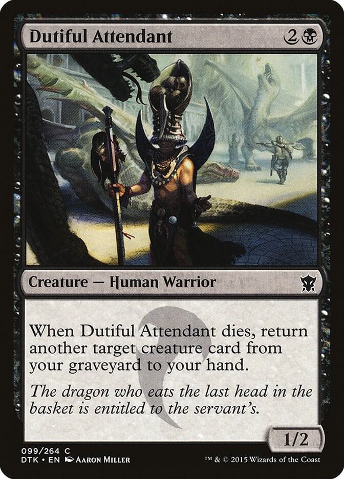 Dutiful Attendant [Dragons of Tarkir] 99