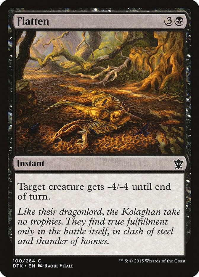 Flatten [Dragons of Tarkir] 100