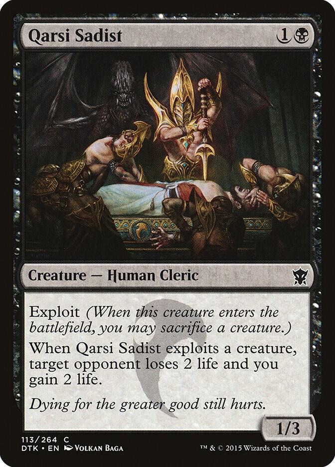 Qarsi Sadist [Dragons of Tarkir] 113