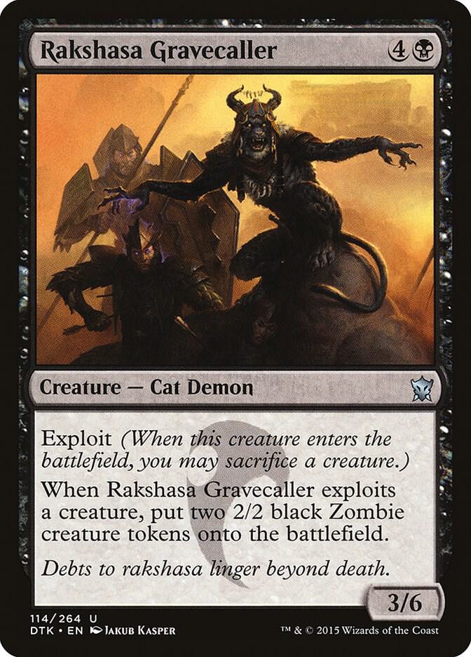 Rakshasa Gravecaller [Dragons of Tarkir] 114