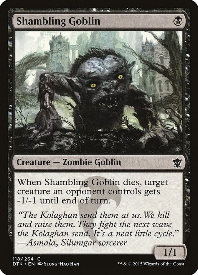 Shambling Goblin [Dragons of Tarkir] 118