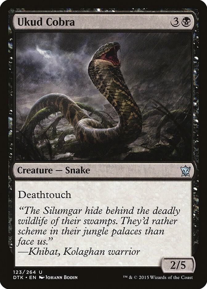 Ukud Cobra [Dragons of Tarkir] 123