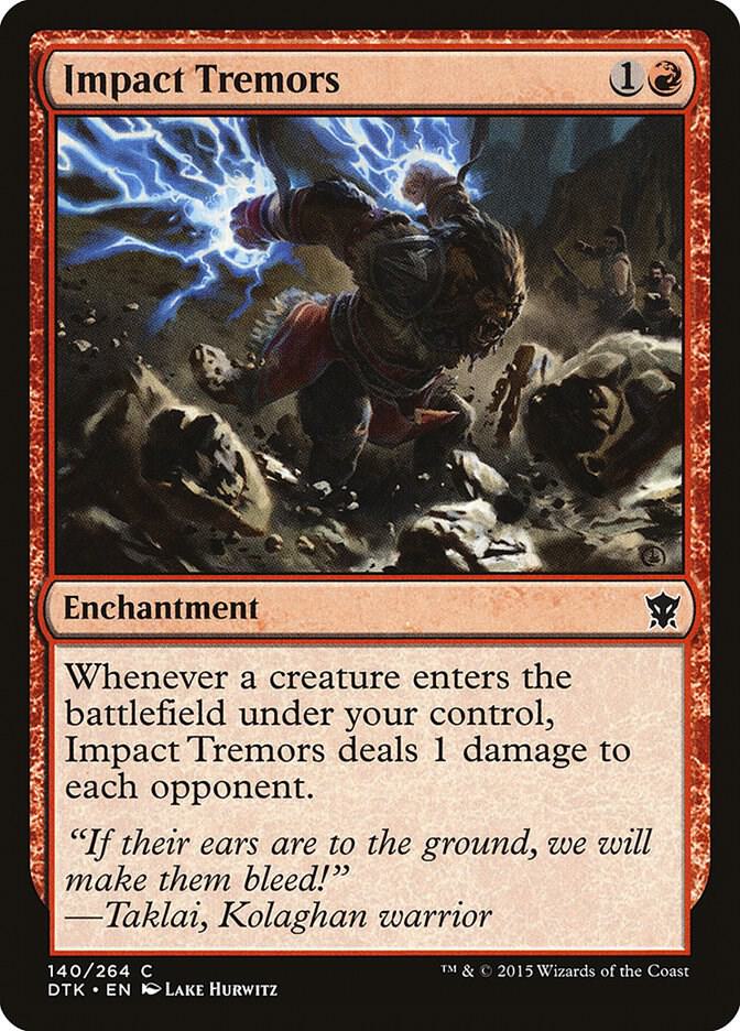 Impact Tremors [Dragons of Tarkir] 140