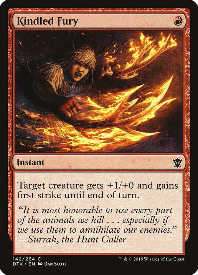 Kindled Fury [Dragons of Tarkir] 142