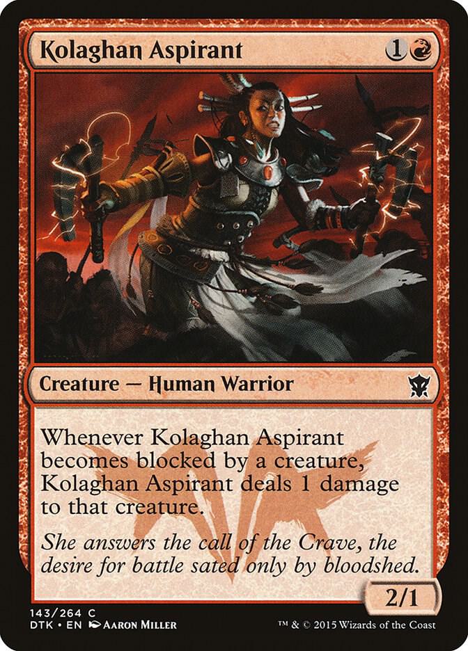 Kolaghan Aspirant [Dragons of Tarkir] 143
