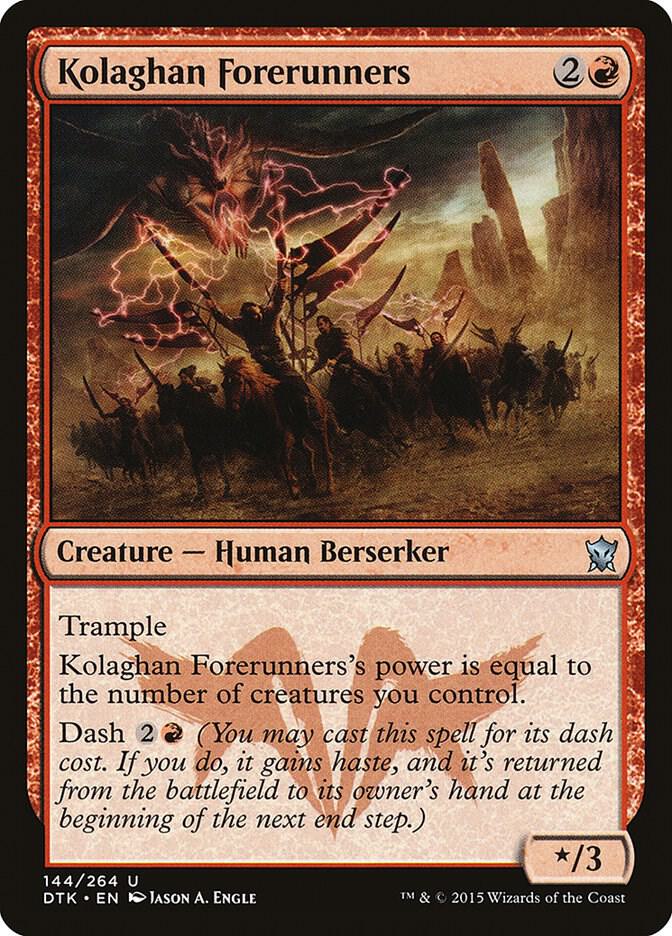 Kolaghan Forerunners [Dragons of Tarkir] 144