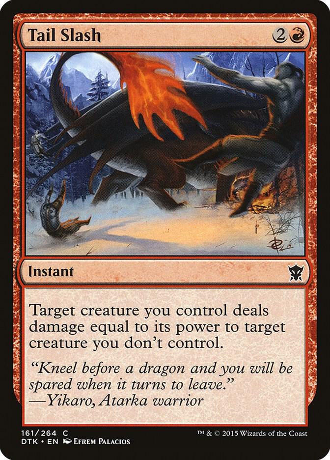 Tail Slash [Dragons of Tarkir] 161