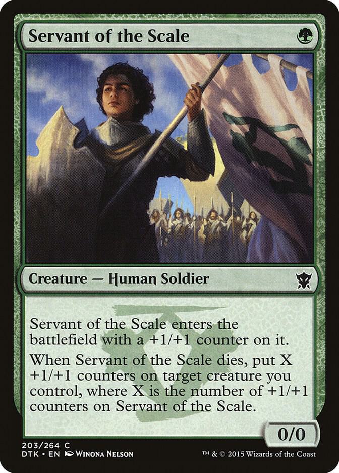 Servant of the Scale [Dragons of Tarkir] 203