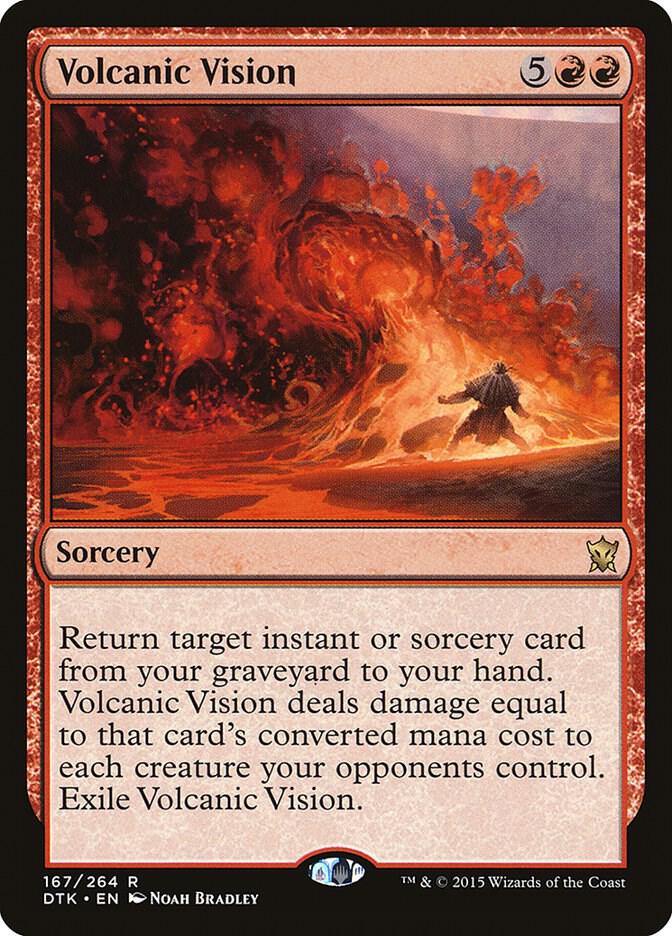 Volcanic Vision [Dragons of Tarkir] 167