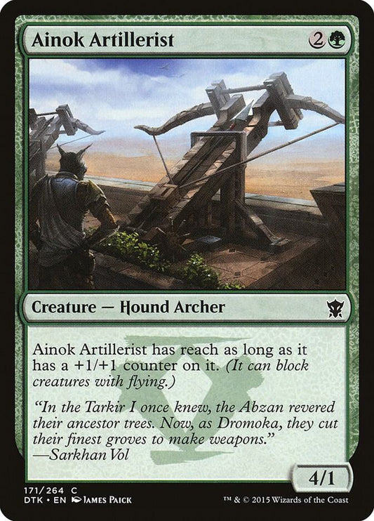 Ainok Artillerist [Dragons of Tarkir] 171