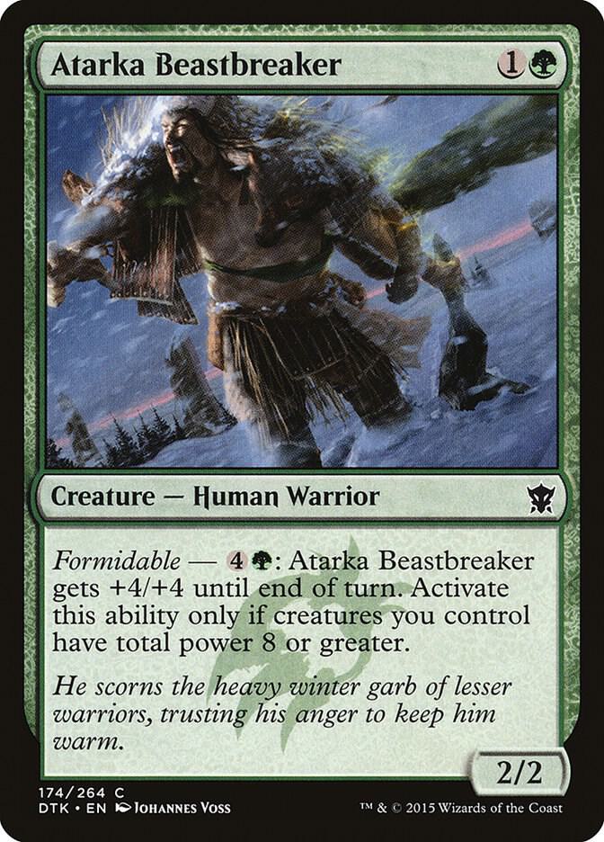 Atarka Beastbreaker [Dragons of Tarkir] 174