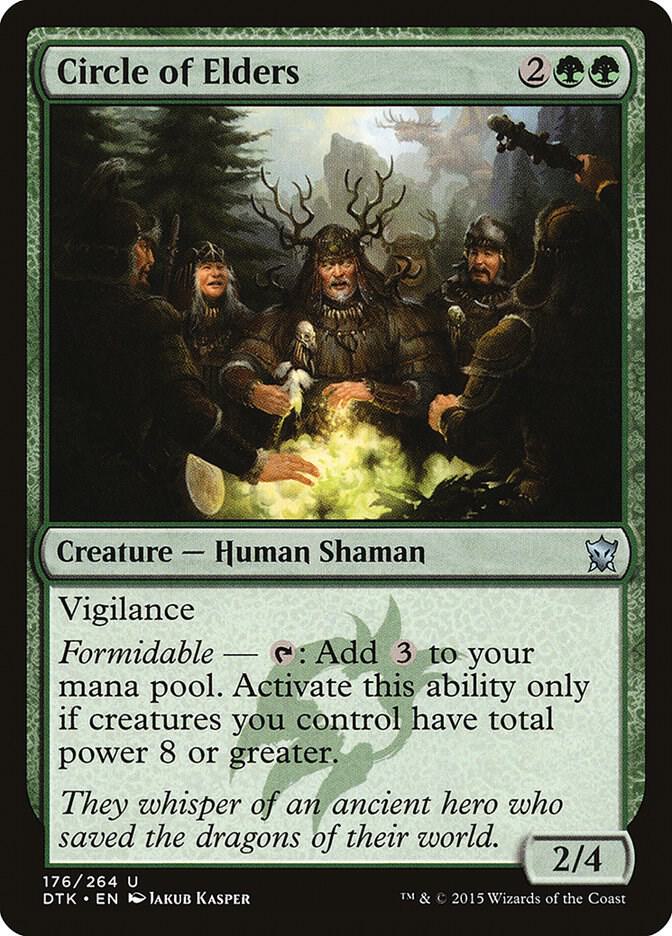 Circle of Elders [Dragons of Tarkir] 176