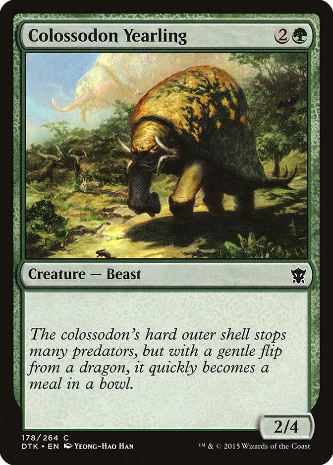 Colossodon Yearling [Dragons of Tarkir] 178