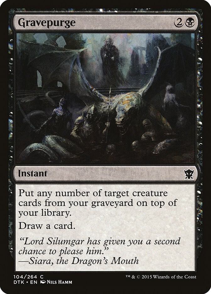 Gravepurge [Dragons of Tarkir] 104