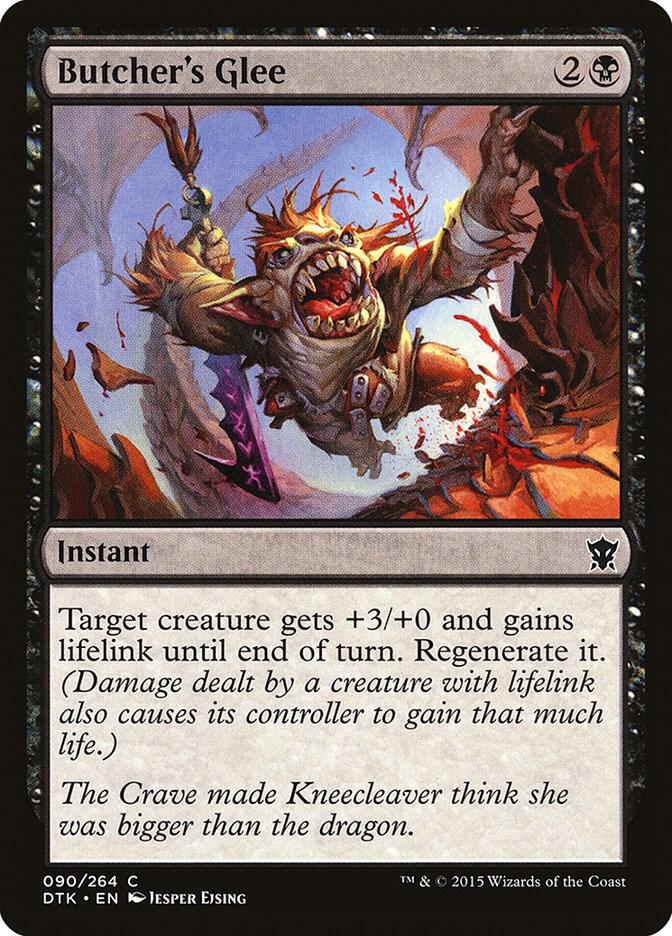 Butcher's Glee [Dragons of Tarkir] 90