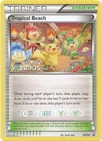 Tropical Beach - BW50 (Worlds 12) [Top 32] [Black and White Promos] BW50