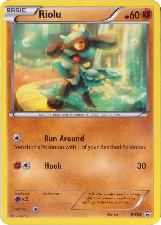 Riolu - BW33 [Black and White Promos] BW33