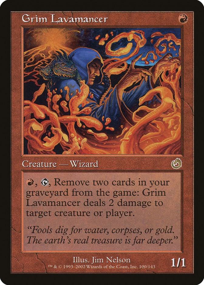 Grim Lavamancer [Torment] 100