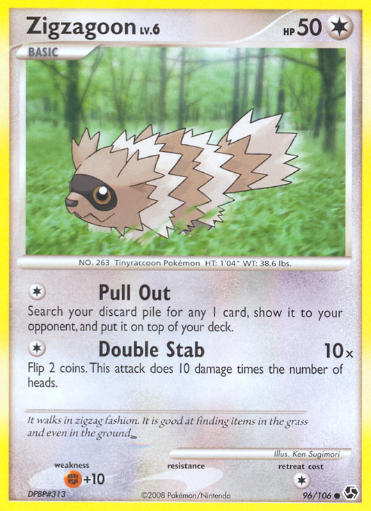 Zigzagoon - 96/106 Great Encounters