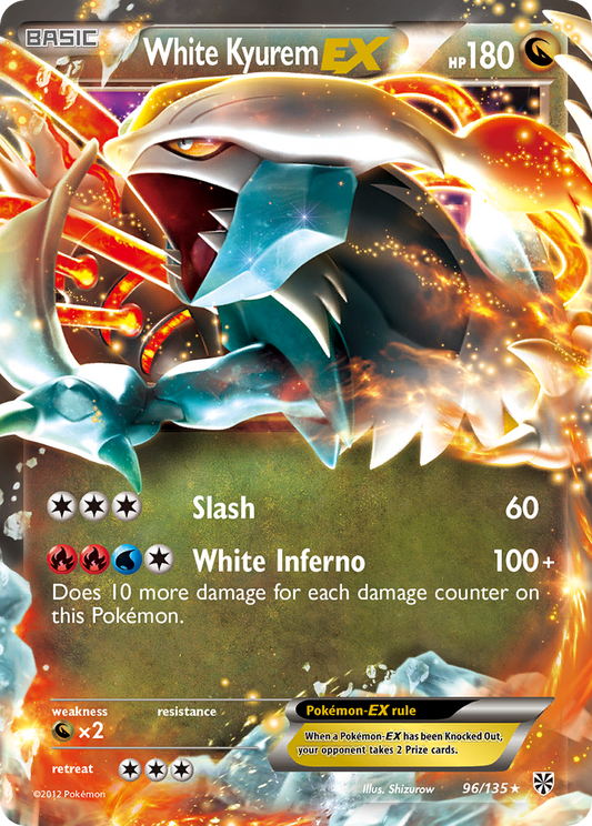 White Kyurem-EX - 96/135 Plasma Storm