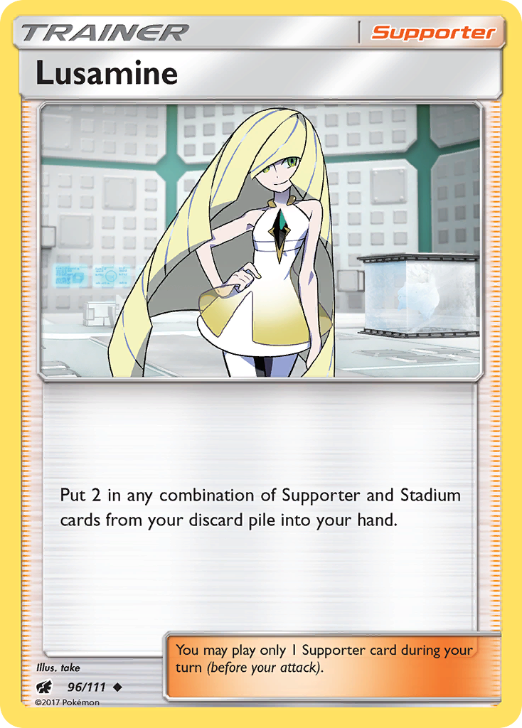 Lusamine - 96/111 Crimson Invasion