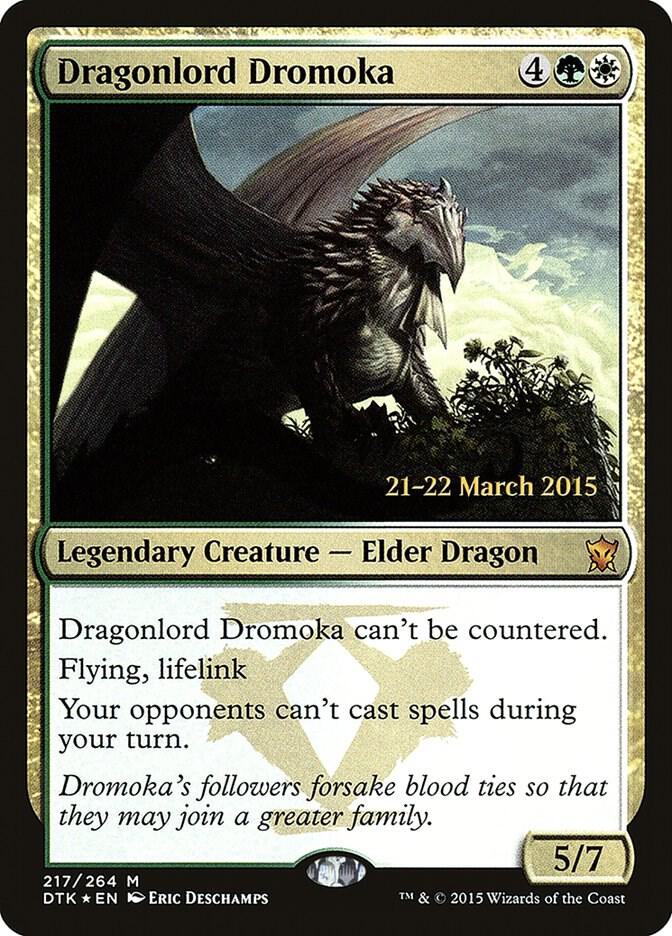 Dragonlord Dromoka [Prerelease Cards] 217