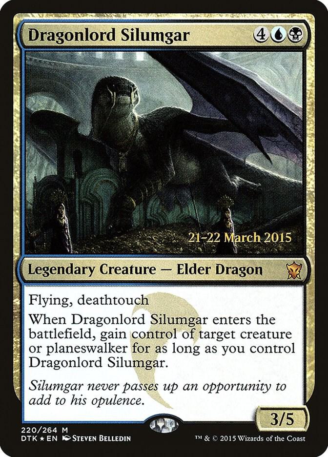 Dragonlord Silumgar [Prerelease Cards] 220
