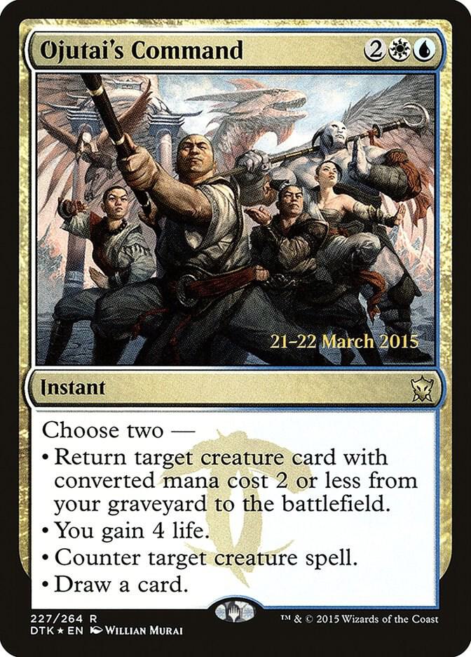 Ojutai's Command [Prerelease Cards] 227