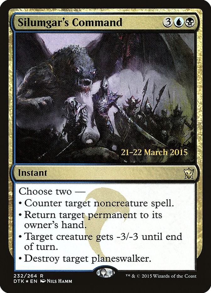 Silumgar's Command [Prerelease Cards] 232