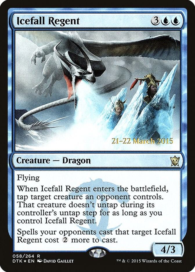 Icefall Regent [Prerelease Cards] 58