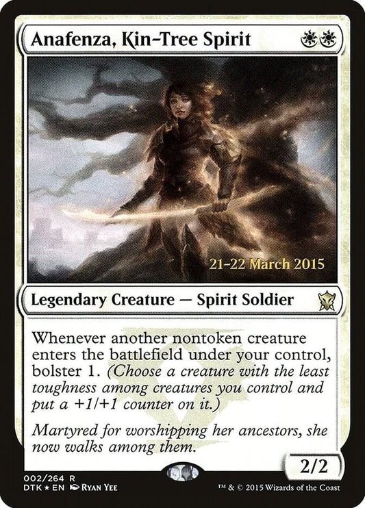 Anafenza, Kin-Tree Spirit [Prerelease Cards] 2