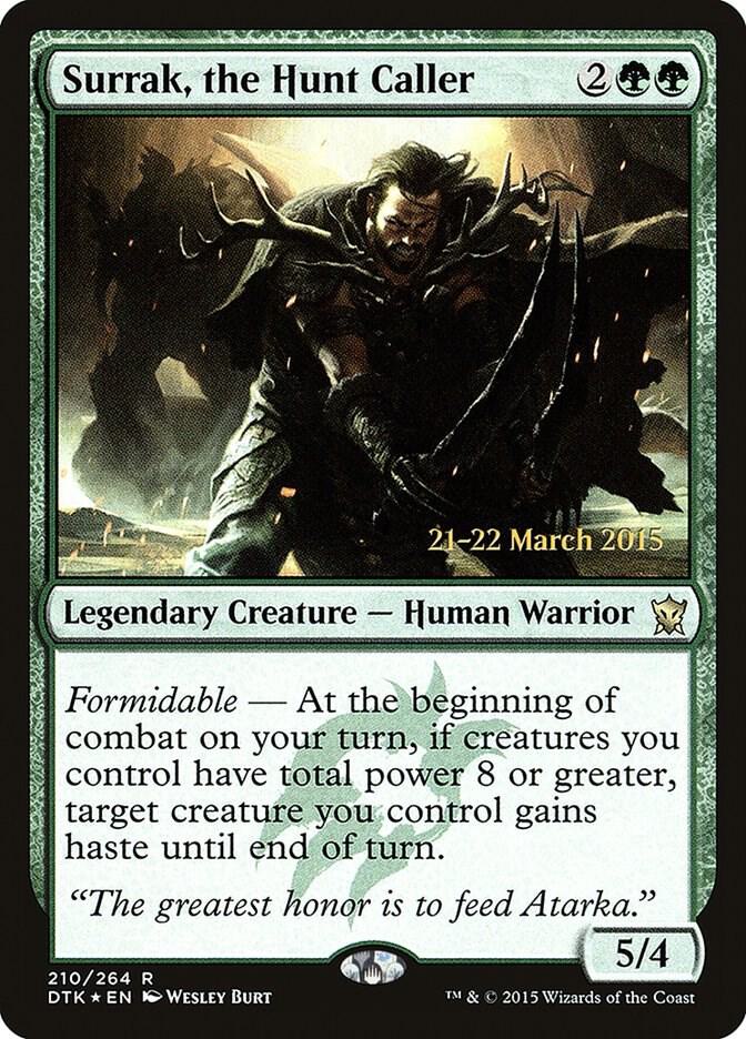 Surrak, the Hunt Caller [Prerelease Cards] 210