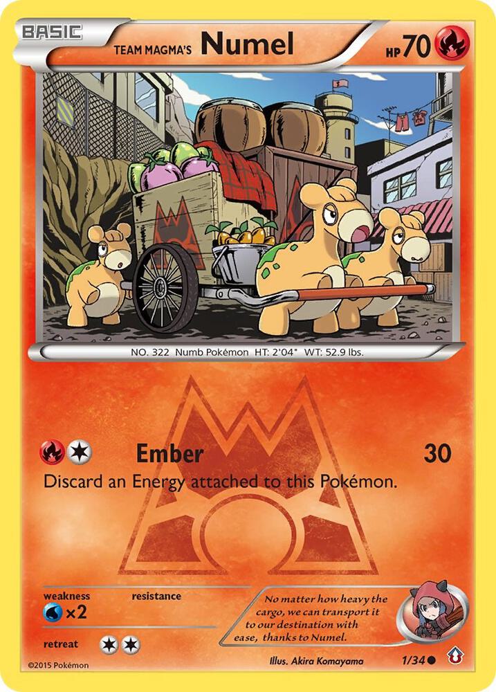 Team Magma's Numel [Double Crisis] 1/34