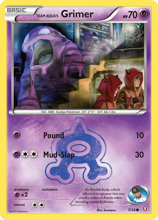 Team Aqua's Grimer [Double Crisis] 7/34