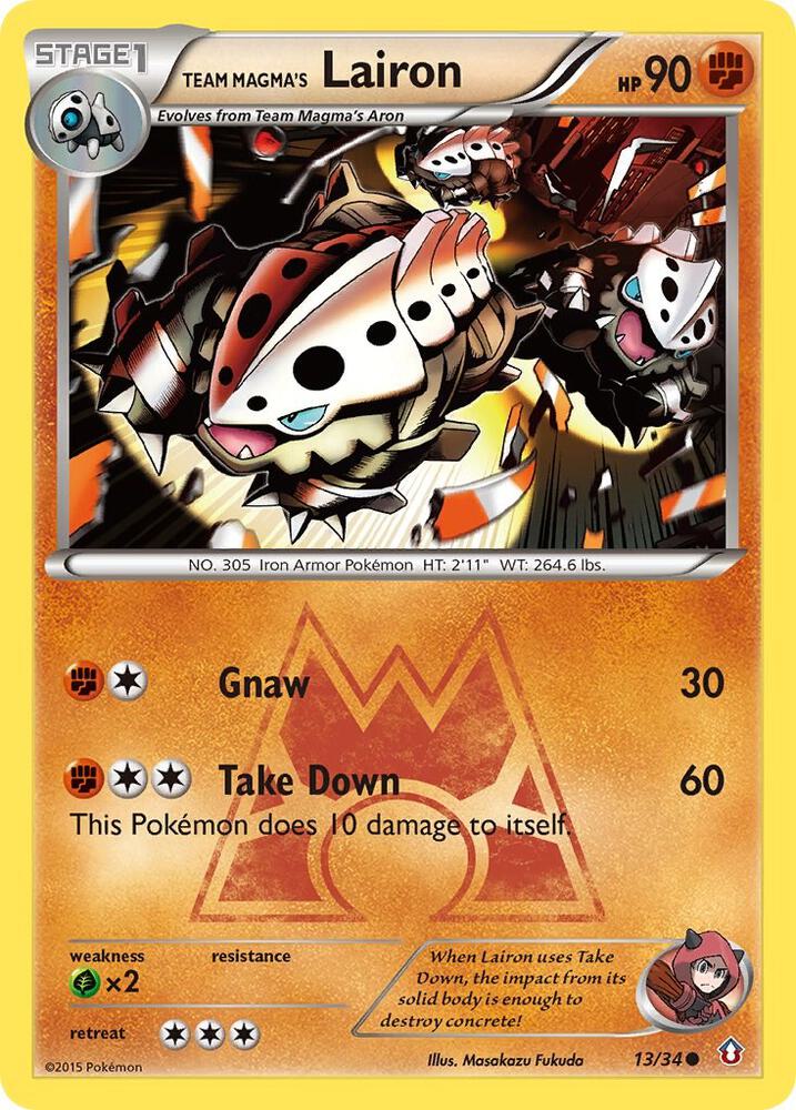 Team Magma's Lairon [Double Crisis] 13/34