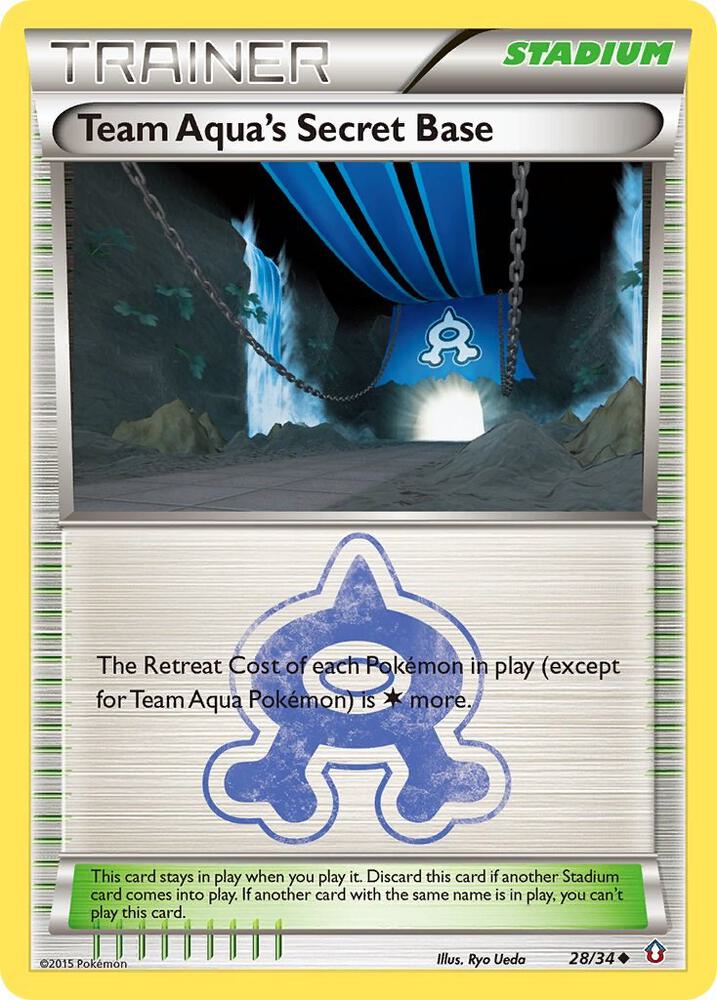 Team Aqua's Secret Base [Double Crisis] 28/34