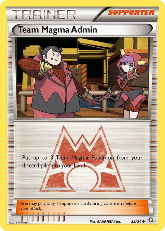 Team Magma Admin [Double Crisis] 29/34