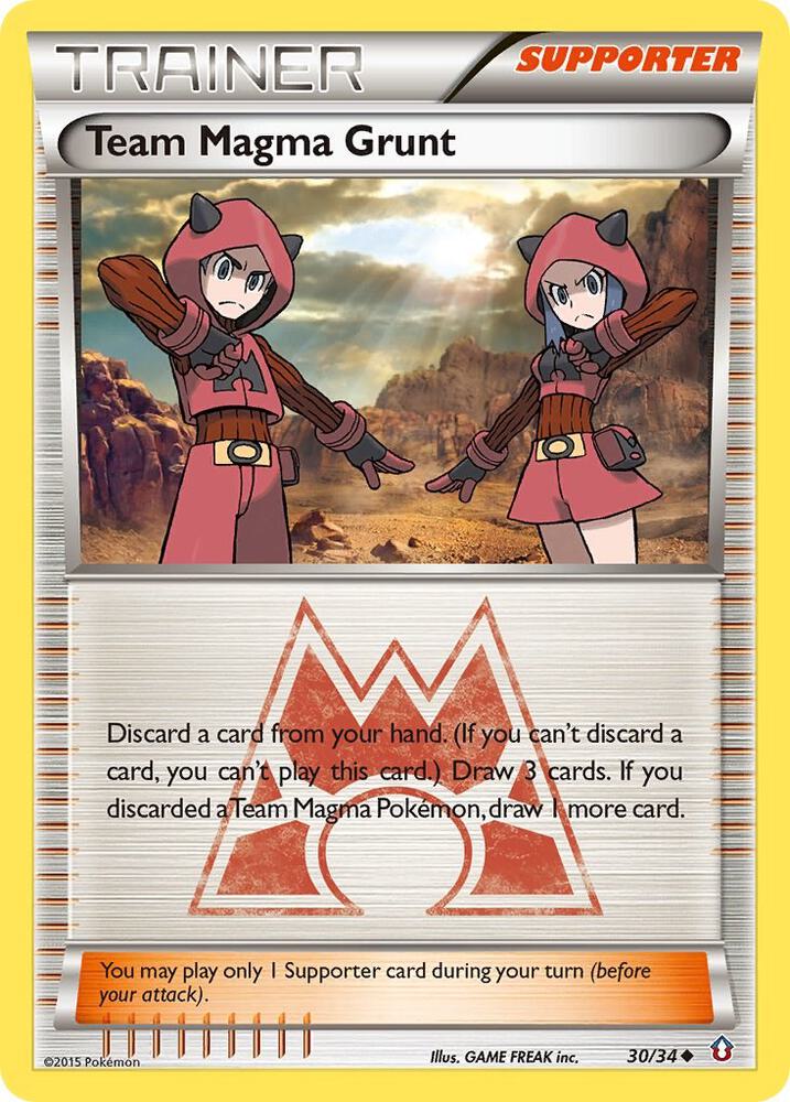 Team Magma Grunt [Double Crisis] 30/34