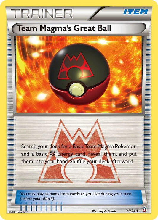 Team Magma's Great Ball [Double Crisis] 31/34