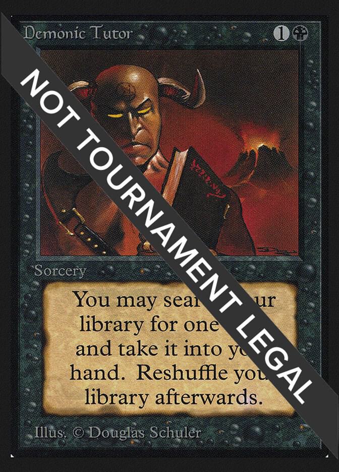 Demonic Tutor (IE) [International Edition]