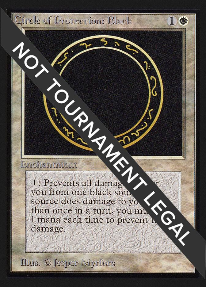 Circle of Protection: Black (CE) [Collector's Edition]
