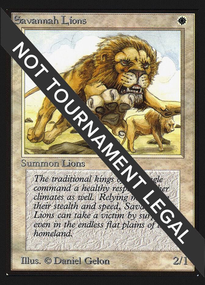 Savannah Lions (CE) [Collector's Edition]