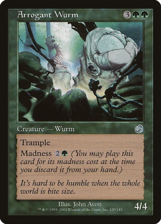 Arrogant Wurm [Torment] 120
