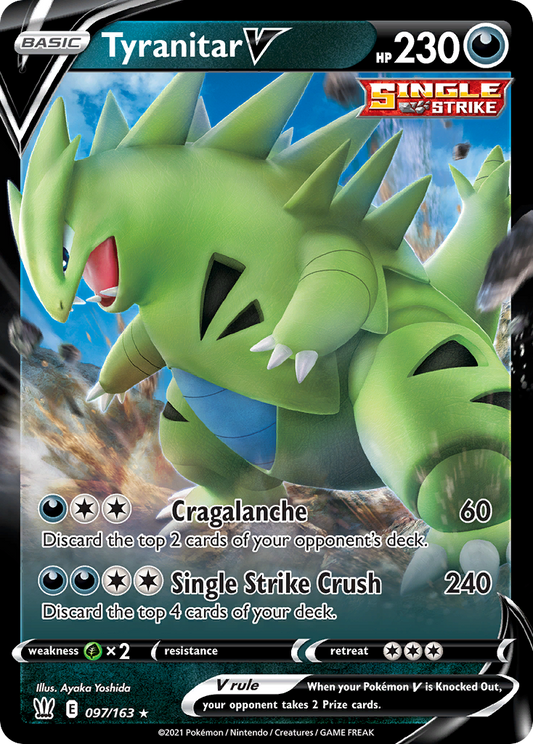 Tyranitar V - 97/163 Battle Styles