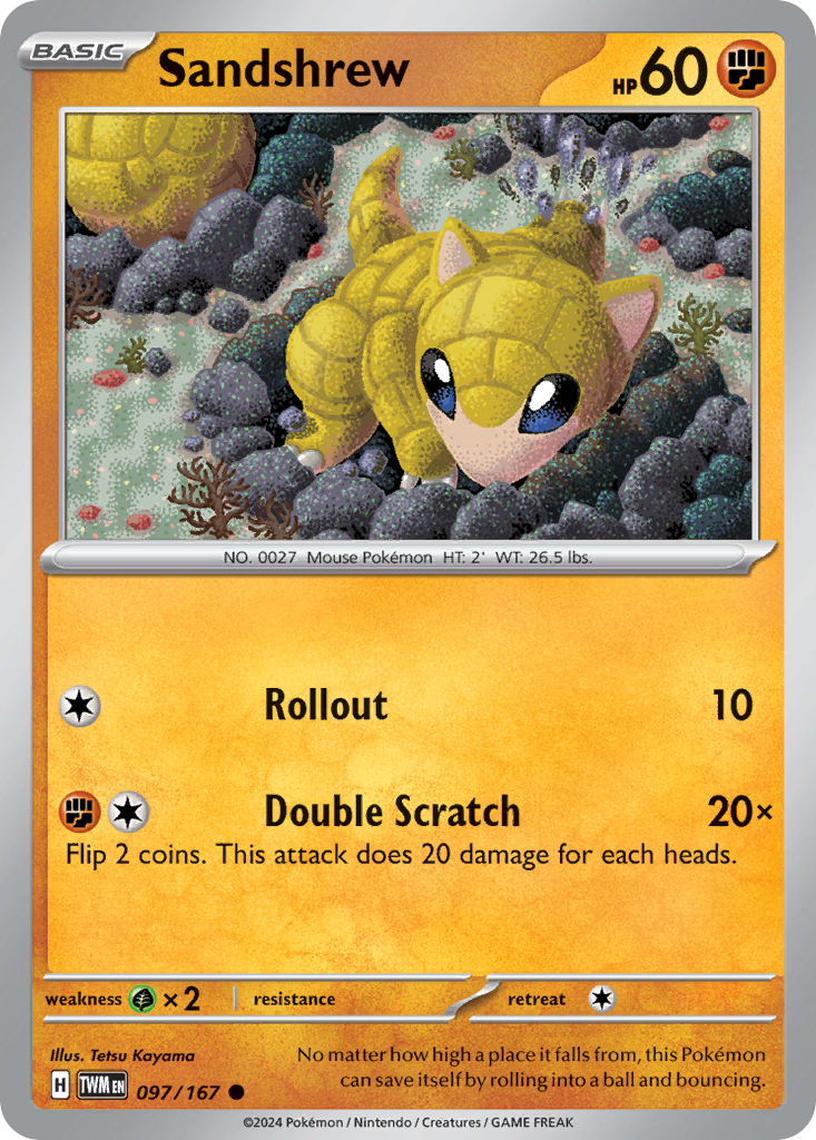 Sandshrew - 97/167 Twilight Masquerade