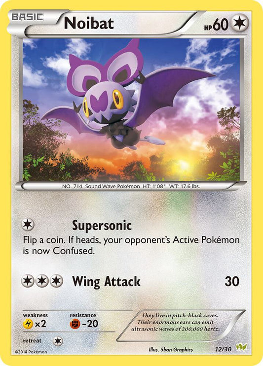 Noibat (#12) [XY Trainer Kit: Sylveon & Noivern] 12/30