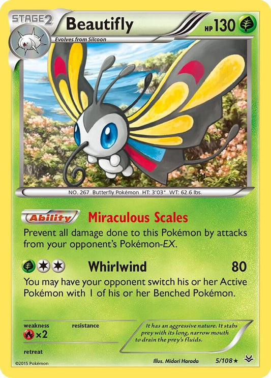 Beautifly [XY - Roaring Skies] 5/108