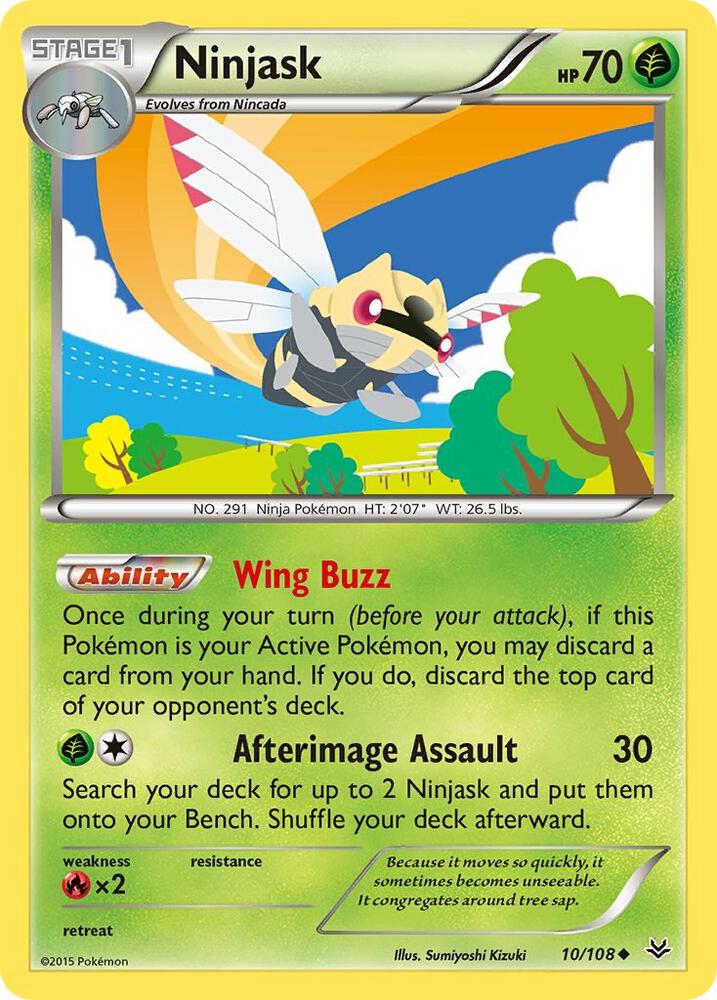 Ninjask [XY - Roaring Skies] 10/108