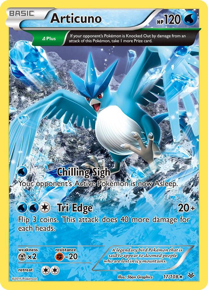 Articuno (17 Delta) [XY - Roaring Skies] 17/108